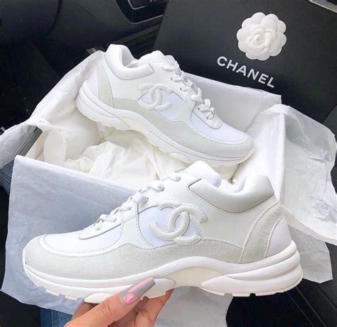 chanel white sneakers 2018|chanel sneakers official.